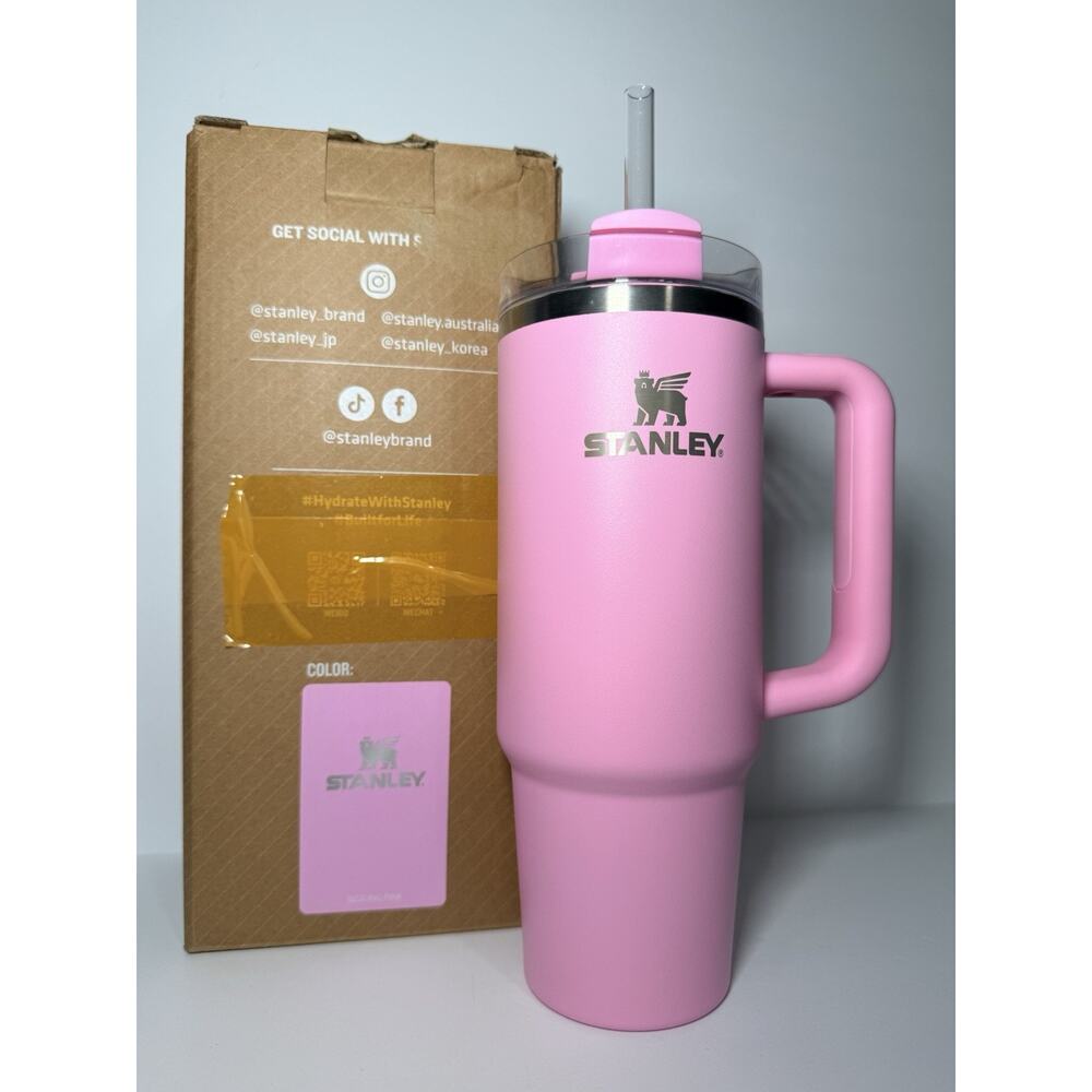 Stanley AUS APAC Limited Edition 30oz SIZZLING PINK Quencher Tumbler BNWT BNIB - Picture 2 of 7